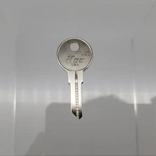 5x Ilco 1525 Key Blanks for some Hudson Locks (H01L) Nickel Plated NOS