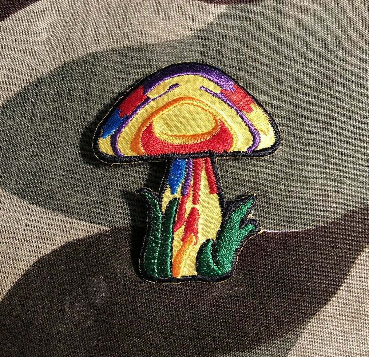 Magic Mushroom Embroidered Patch M049P | eBay