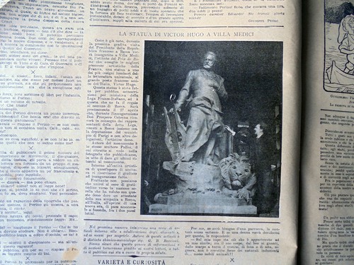 TRIBUNA ILLUSTRATA 1904 n 16 Anarchici Sestavo Victor Hugo statua Villa Medici - Picture 5 of 7
