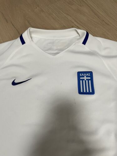 Nike Greece football jersey for children size 147-158 cm original top - Picture 1 of 6
