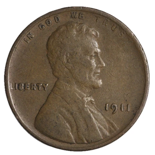 1911 Lincoln Wheat Cent Penny Better Grade Complete Your Album!!