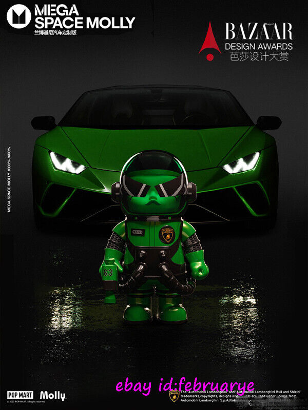POP MART MEGA SPACE MOLLY The Lamborghini Astronaut 400 POP MART MEGA SPACE MOLLY The Lamborghini Astronaut 400