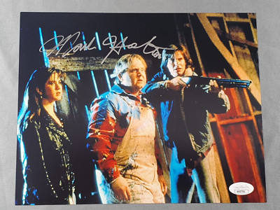 Mark Holton signed 8'' x 10'' Foto The Leprechaun Ozzie Horror Autogramm JSA COA