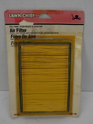 LAWN CHIEF Mastercraft Air Filter C-BAF-108 BRIGGS 397795