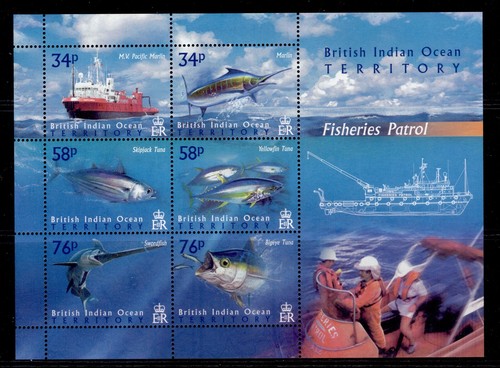 BIOT 1990-2006 NH MINT mini sheets/sheetlets SG MS110-354. CHOOSE FROM LIST - Picture 40 of 48