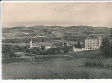 CPSM CHATEAUNEUF DE GALAURE ( 26 ) LE VILLAGE ET LE FOYER DE CHARITE