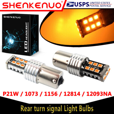 For Kawasaki ER-6N Z125 Pro 2X 12093NA 1156 LED Front Rear Turn Signal Lights US