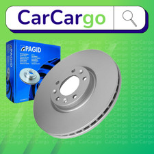 Coppia dischi freno anteriori ventilati Pagid per Peugeot 508 SW 2.2 HDi 2010-2018 304 mm