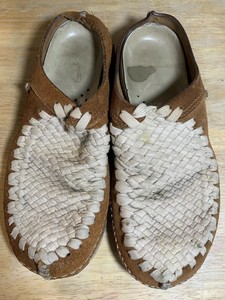 Womens-Nike-Mule-Slip-On-Shoes-Considered-Design-Hemp-Sz-7-Weaved-Leather