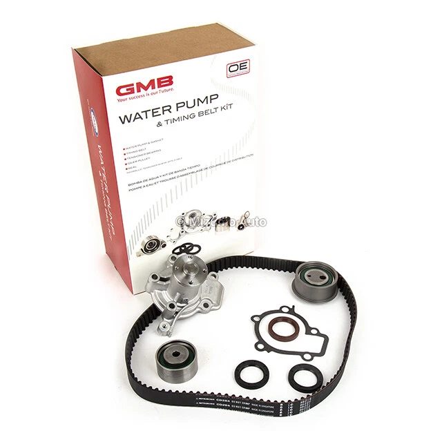 Kit de correa de distribución GMB bomba de agua compatible con 97-06 Hyundai Tiburon Tucson Kia 2,0 L G4GF Foto 4 de 4