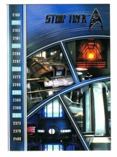 STAR TREK 50TH ANNIVERSARY TECH EVOLUTION INSERT CARD E6 E06 WARP DRIVE