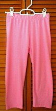 CAT  JACK CAPRIS LEGGINGS Pink Elastic Waist Knit Girls Size Large 10-12 