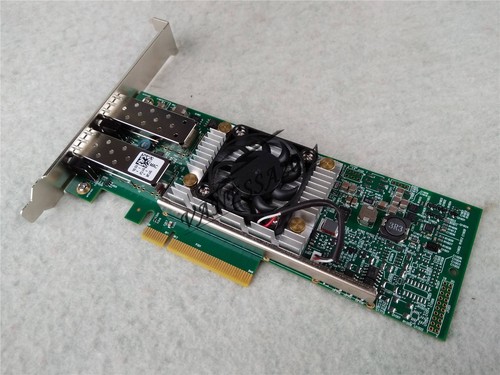 Dell Broadcom BCM57810S 10GB Double Port SFP+ Pcie x8 Réseau Ethernet Adaptateur - Photo 2/5