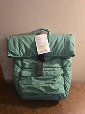 New Green Open Story Backpack School 15"-Laptop Water Resistant Puffer 16"