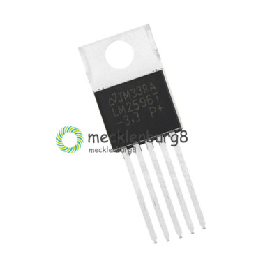 5Stks  LM2596T-3.3 PMIC Step Down Switching Voltage Regulator TO-220