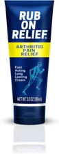 RUB ON RELIEF Fast Acting Natural Joint and Ache Cream for Muscles Neck Back