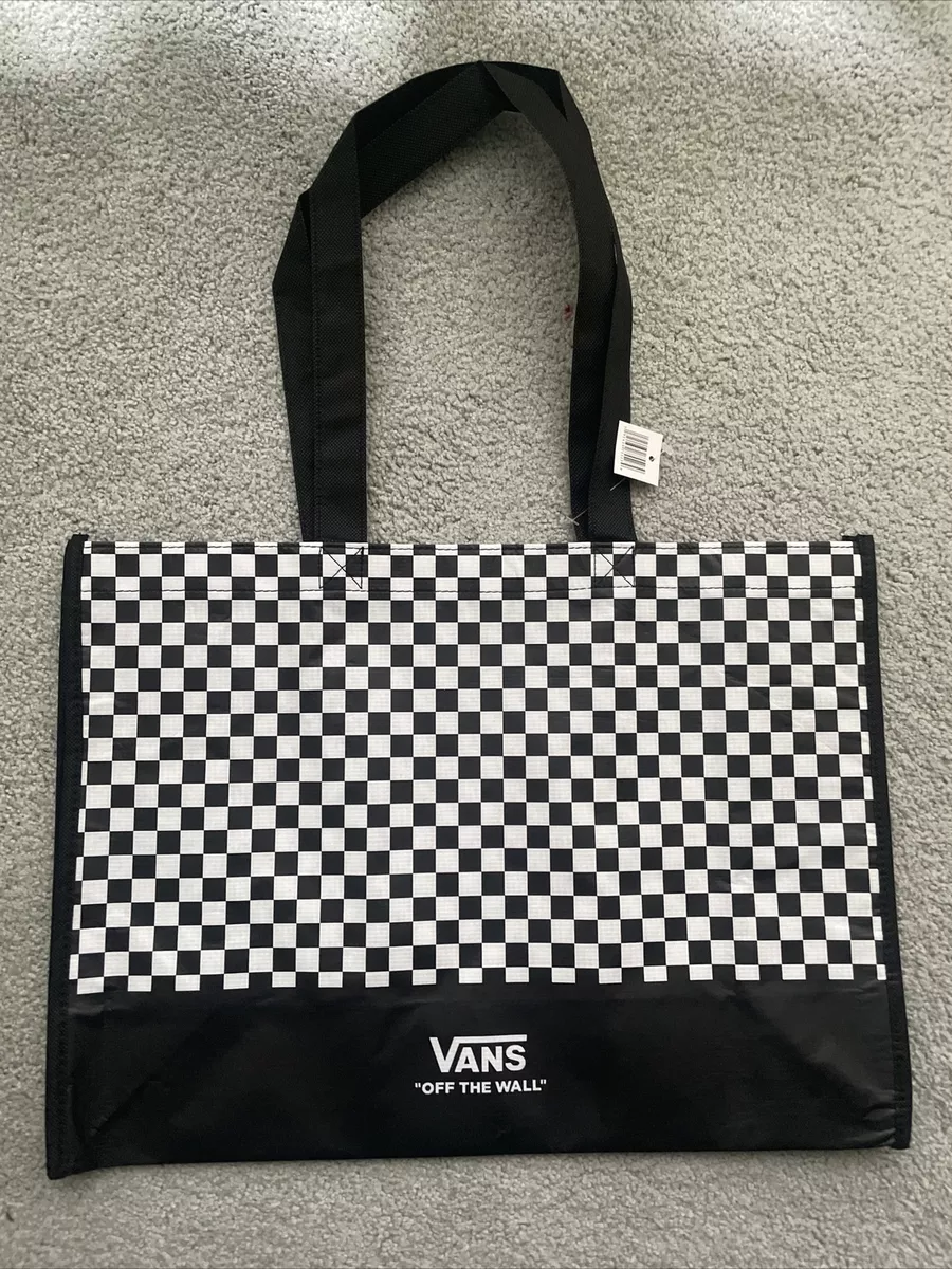 Off-White Logo Checkered Bag Black/White Purse