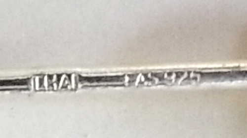 Schöne Sterling 925 einzigartige Kugelglieder Ohrringe - Bild 7 von 8