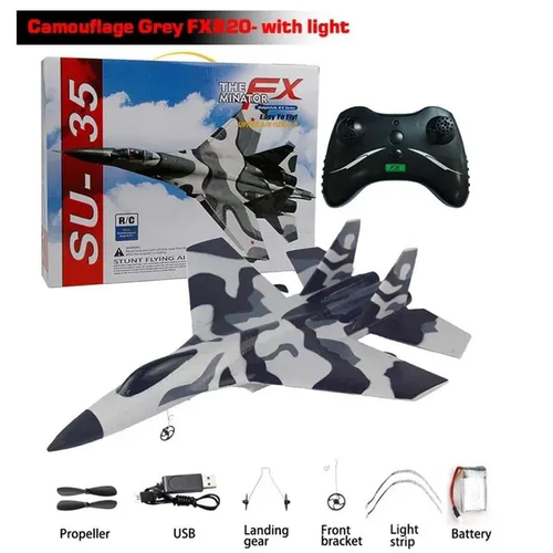New SU35 RC Airplane FX620 FX820 2.4G Remote Control Glider Plane Fast Shipping - Picture 7 of 22