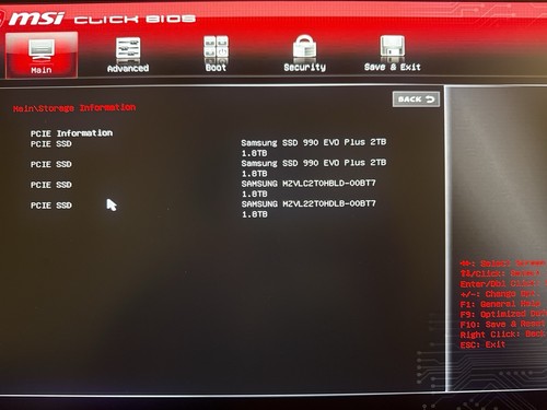 MSI Titan 18 HX 5090 A2XWJG/Ultra 9 285hx/128GB Ram/8TB (Gen 5*1+Gen4*3) Bundle - Picture 9 of 23