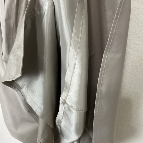 Antonio Melani Sz 8 Button Sheath Taupe Dress Brown Lined Sleeveless Y2K Career - Picture 13 of 17
