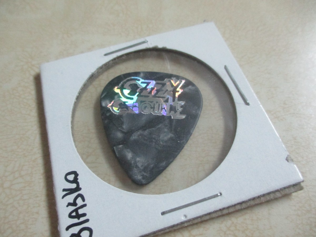 ギター　ピック　ozzy osbourne blasko BLASKO OZZY OSBOURNE BAND authentic guitar pick | eBay
