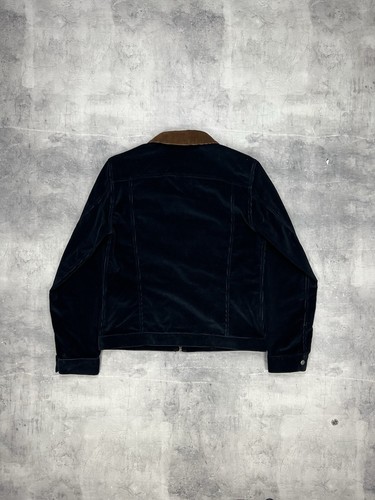 APC Mens Contrast collar Corduroy Jacket Extra Medium M Blue A.P.C - Picture 13 of 13