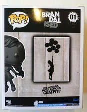 Funko Pop 01 BANKSY - Chica voladora en vitrina - Nuevo en caja