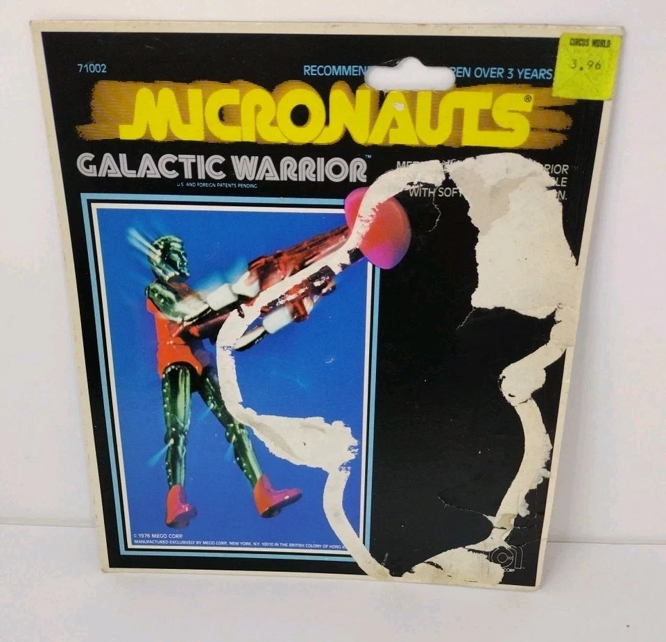 1976 Mego Micronauts Red Galactic Warrior Figure Broken Complete - Image 2 of 4