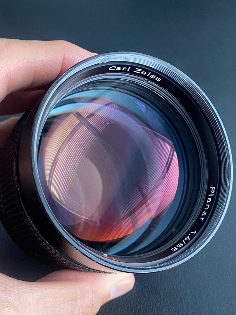 CONTAX Carl Zeiss Planar T 85mm F1.4 AEG* C/Y mount From Japan