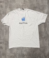 Vintage Apple Computer Shop Different Prussia Promo T-Shirt 90s Tech Internet