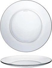 Duralex - Lys Clear Dinner Plate 23,5 cm (9 1-4 in) Set Of 6 Large, 