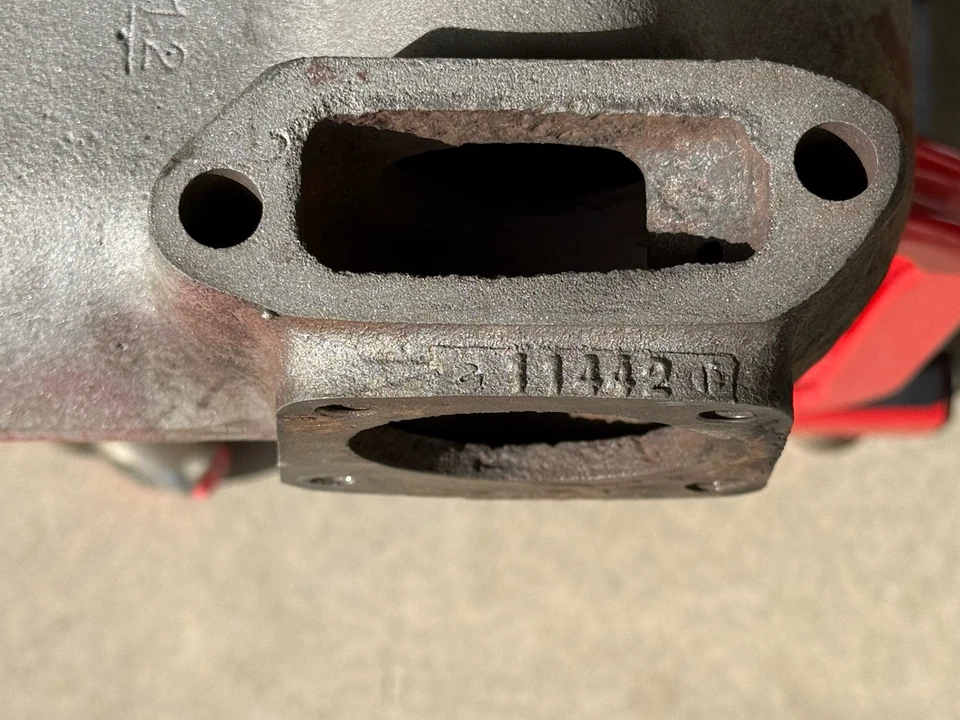 Ford Modelo A Motor Hierro Culata Vintage Hierro Fundido Coche Antiguo 1928-1931  Foto 3 de 4