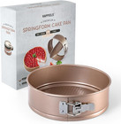 Non Toxic Nonstick 9 Inch Springform Pan | 9'' Cheesecake Mold | Leakp