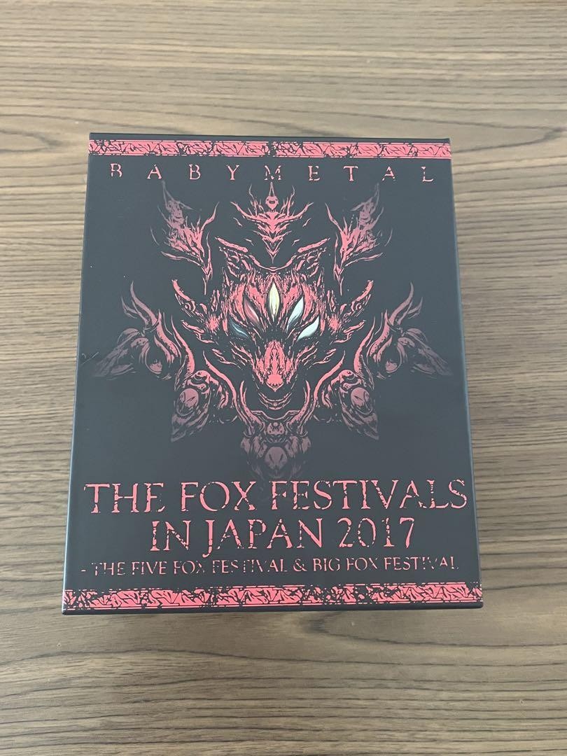 BABYMETAL THE FOX FESTIVALS IN JAPAN2017 Blu-ray etc. | eBay