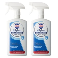 Nilco Nilglass Glass & Mirror Cleaner Spray - 500ml x 2