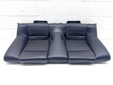 20132014 Ford Mustang Rear Seat Cushion Cover Black Leather Oem