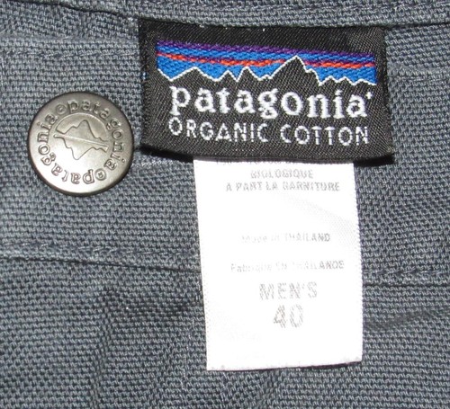 Pantalones cortos chinos de pie Patagonia 2008 de colección azul 7" 40 - Imagen 4 de 4