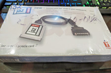 SEALED Iomega Jaz PCMCIA  Fast SCSI II Adapter Card  Cable retail NEW