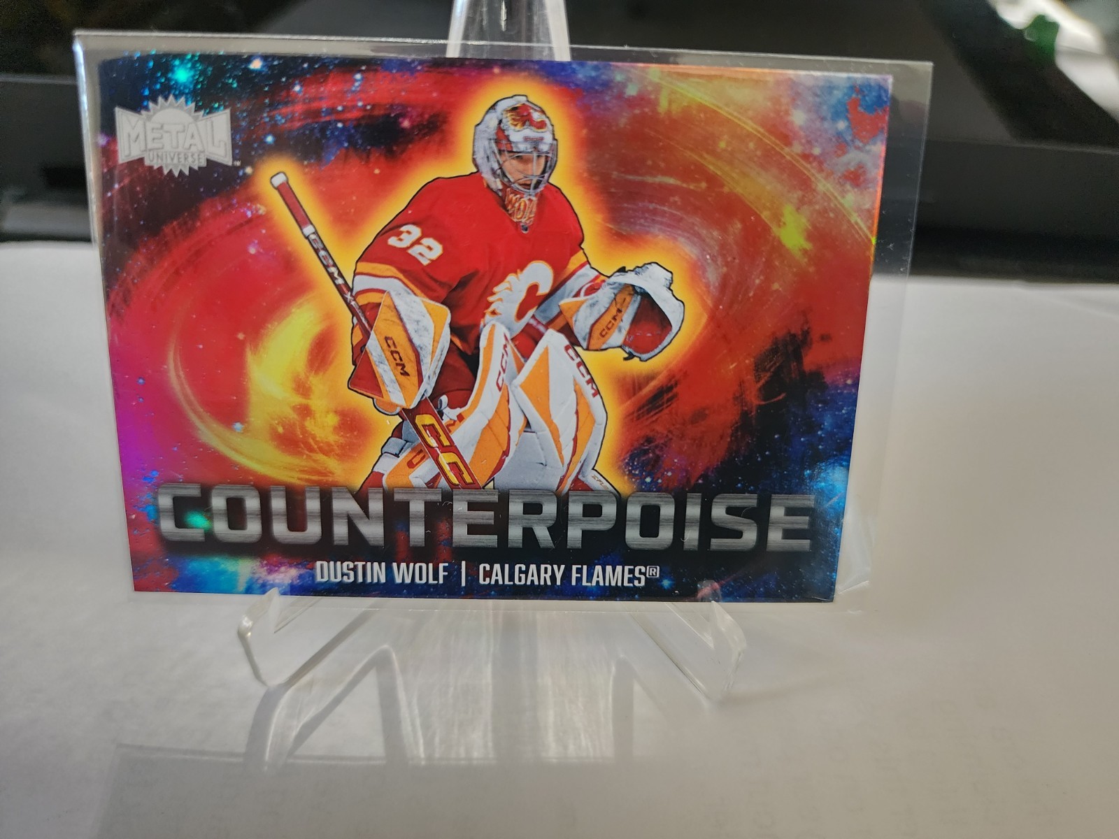2024-25 Skybox Metal Universe Dustin Wolf Counterpoise #26