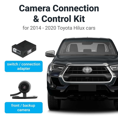 Toyota Hilux Front Backup Camera Connect Kit 2014 2015 2016 2017 2018 2019 2020 - Picture 7 of 9