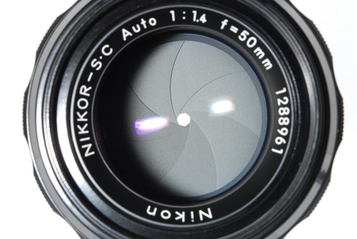 Ai Converted! [MINT+] Nikon Nikkor-S.C Auto 50mm f/1.4 Standard Lens From JAPAN - Picture 9 of 24