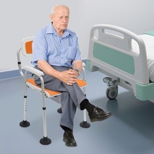 330.69lbs Für Senioren Duschstühle Toilettenstuhl Duschstuhl Höhenverstellbarer