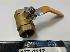 Automann 177.4112 Ball Valve, 3/4" NPT Female Ends