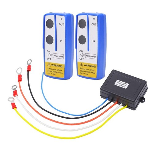 Wireless Winch Remote Control Kit 12V 24V for Truck ATV SUV 75ft Range - Picture 23 of 24