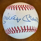 Mickey Mantle Signed Autographed American League Baseball Ball JSA LOA Yankees