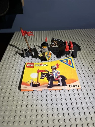 Vintage LEGO Castle Black Knight Set 6009 - 1990's - No Box