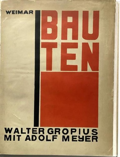 Weimar. Bauten. Mit zahlreichen Abbildungen. Gropius, Walter, Adolf Meyer und B - Bild 1 von 3