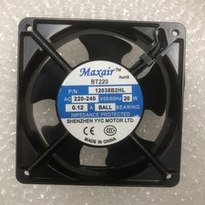 New Maxair BT220 12038B2HL AC 220V 0.12A 2-Wire Axial Flow Fan QW