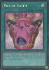 Pot of Sloth CORI-EN061 Secret Rare 1st Edition Yu-Gi-Oh Card